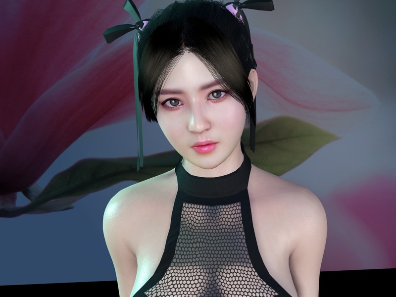 深情美女展妖娆身姿色,鲜嫩皮肤美丽动人